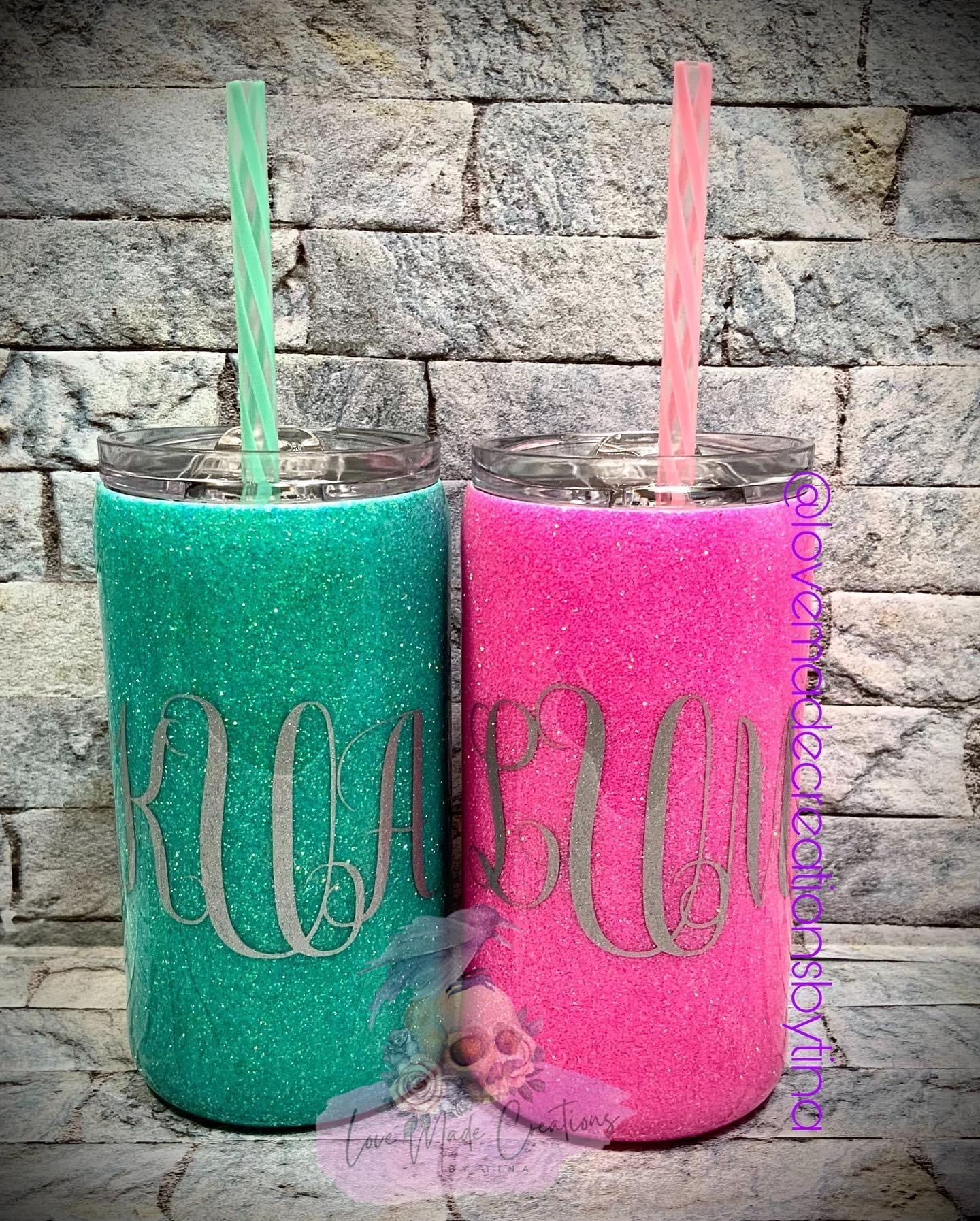 Kids Glitter Tumblers