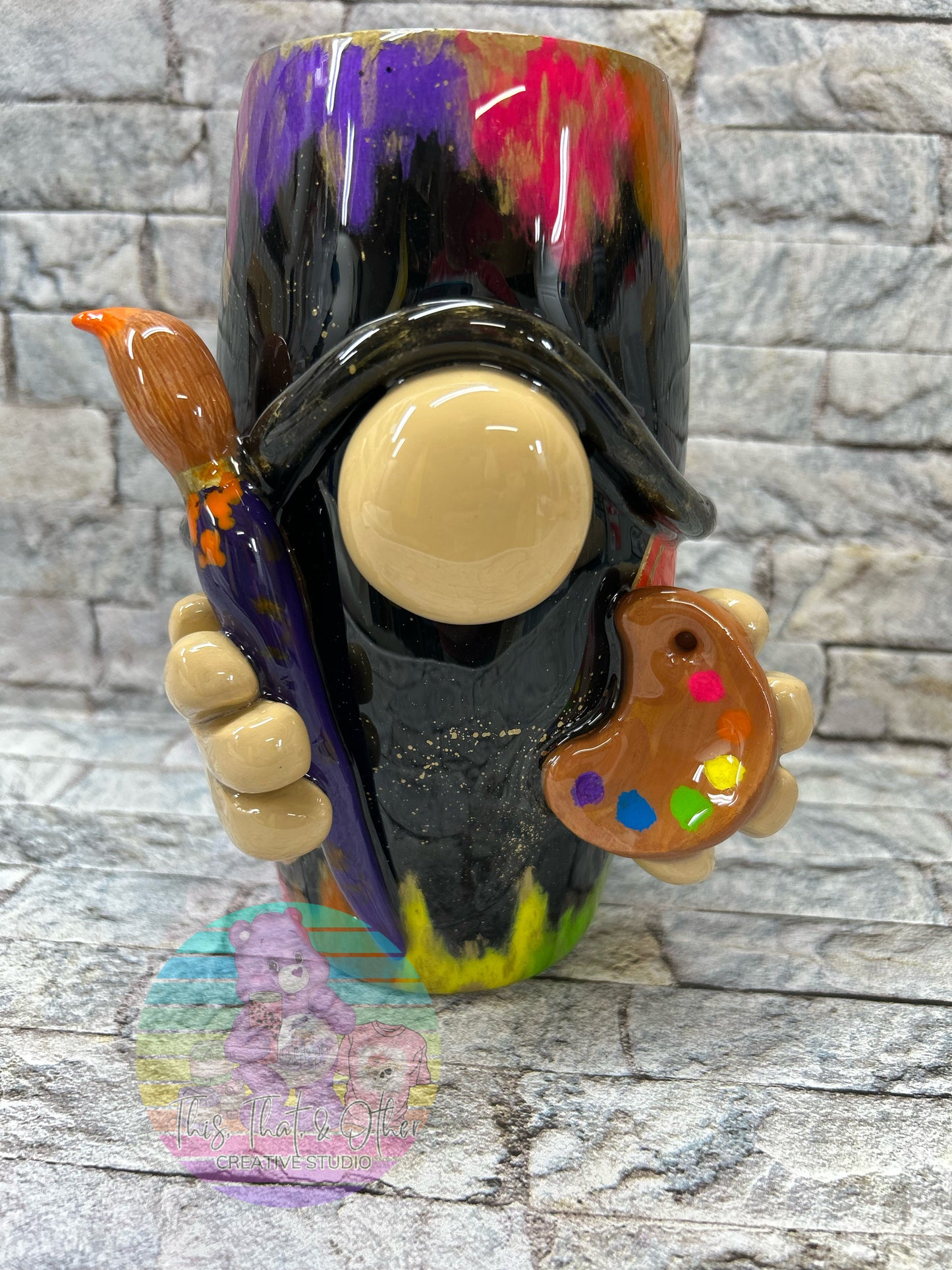 Artist Gnome Tumbler