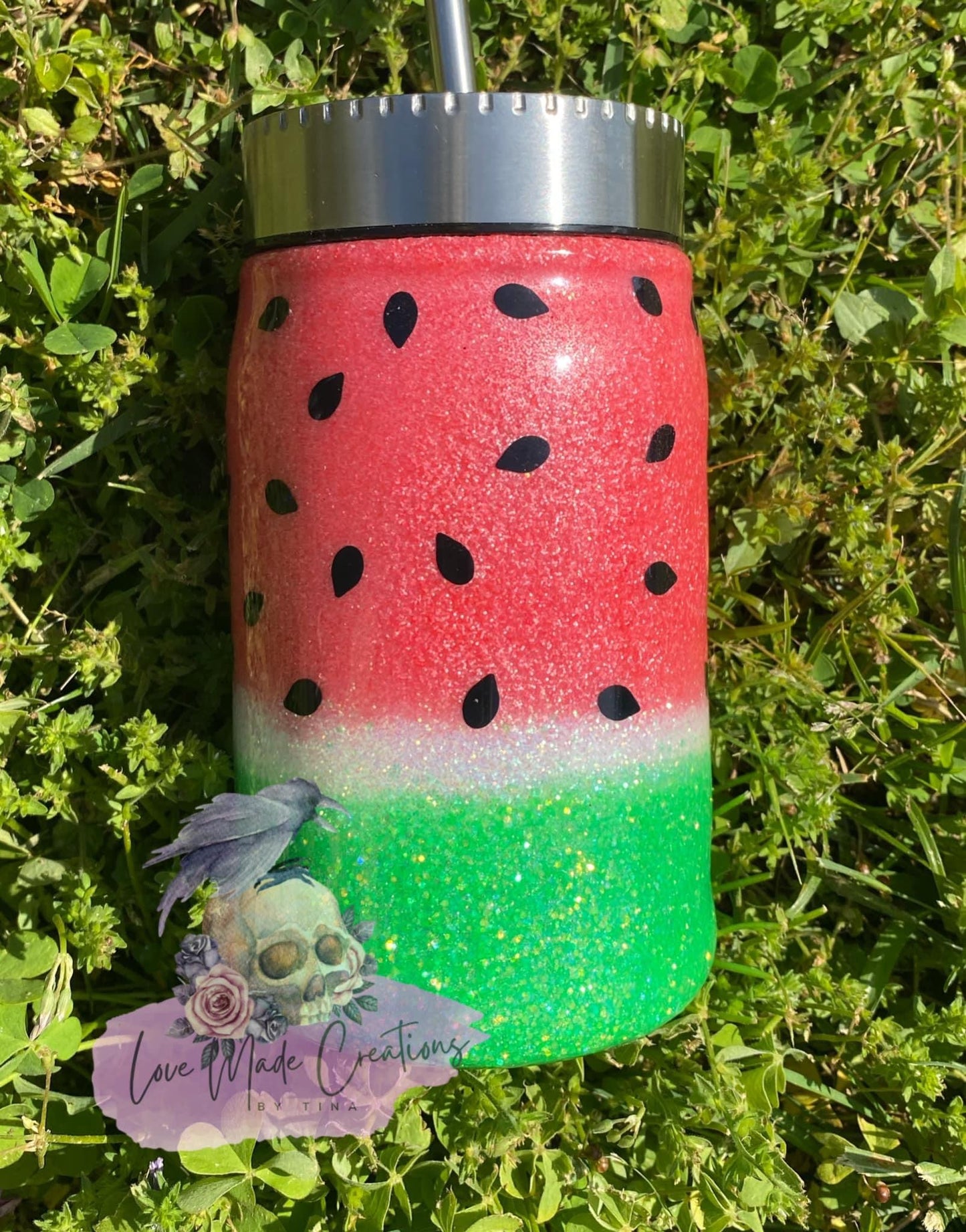 Summer Watermelon Crawl Tumbler