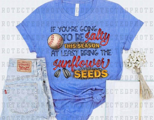 Salty Baseball Sunflower Seeds