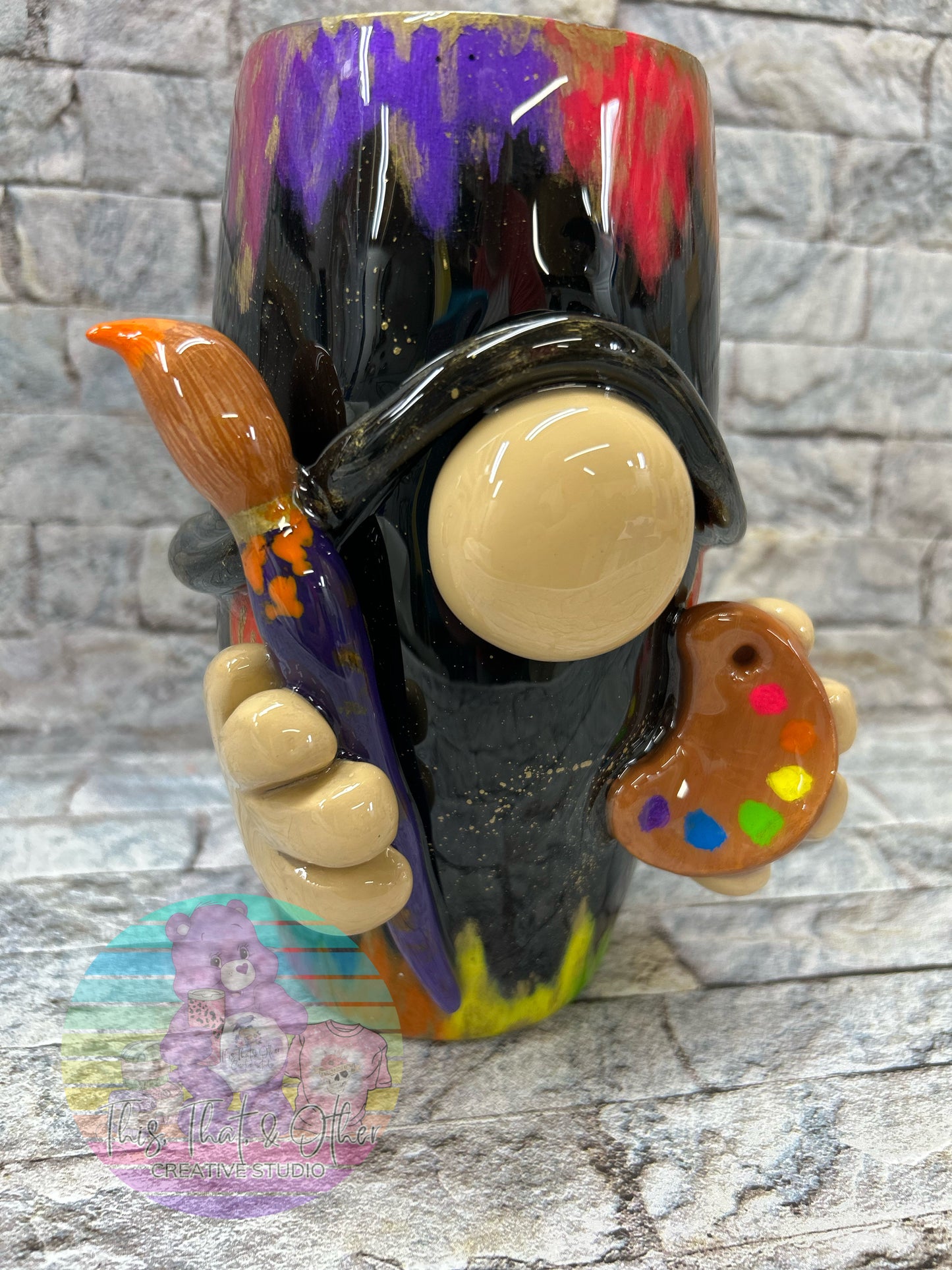 Artist Gnome Tumbler