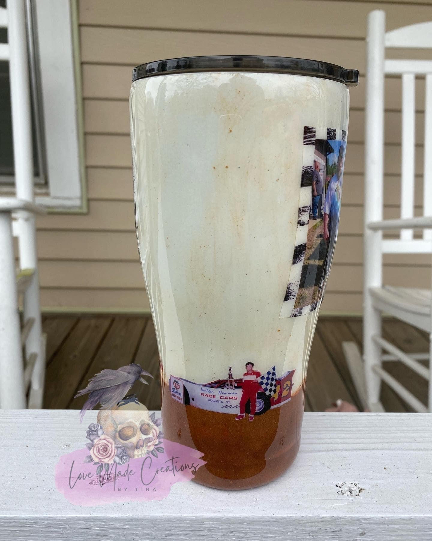 Dirt Track Racing Tumbler