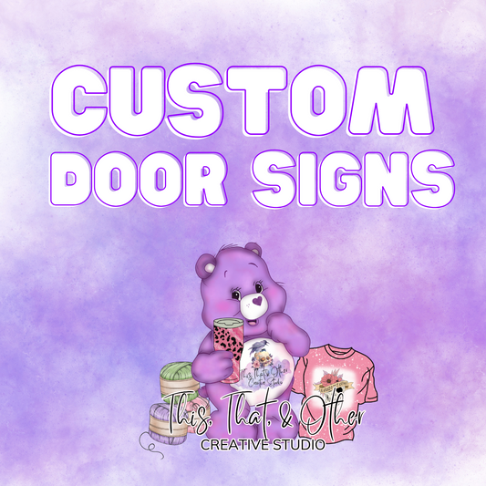 Custom Door Signs