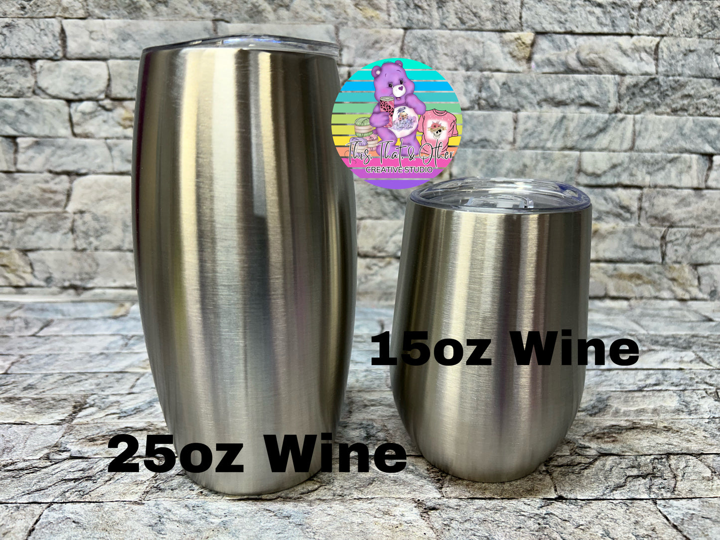 Wine Glass Style Tumblers