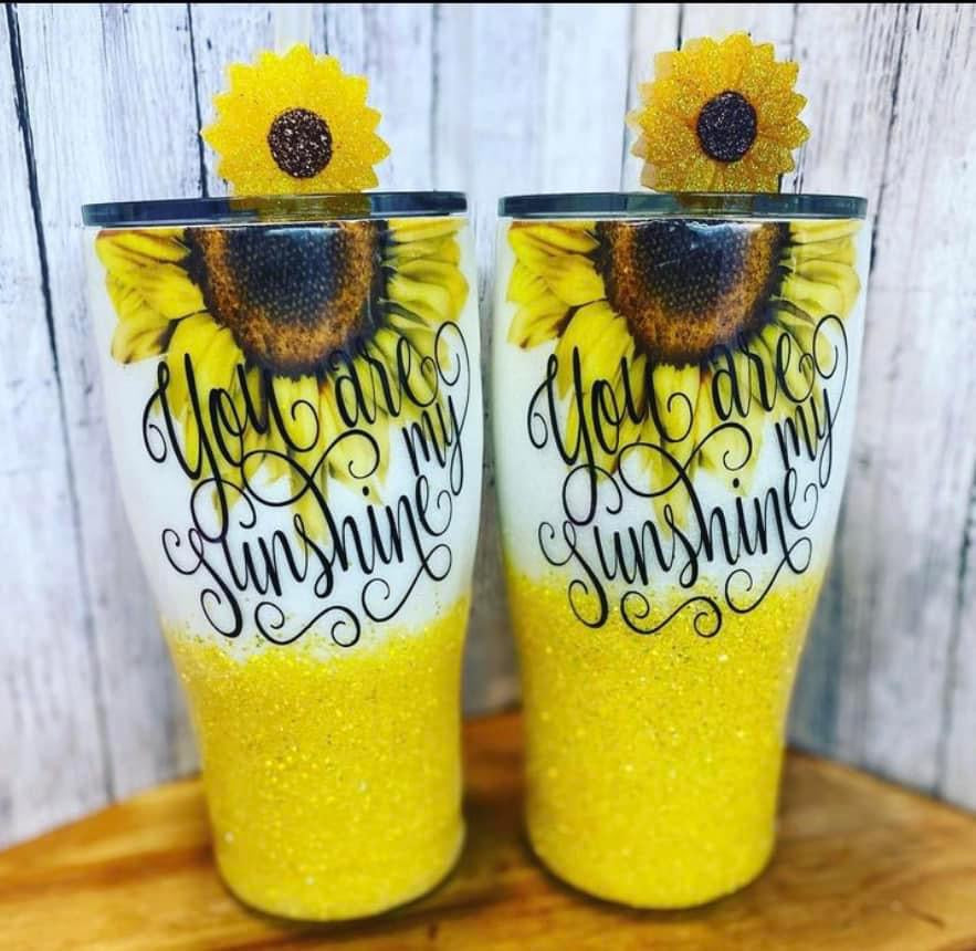 Sunflower Straw Topper