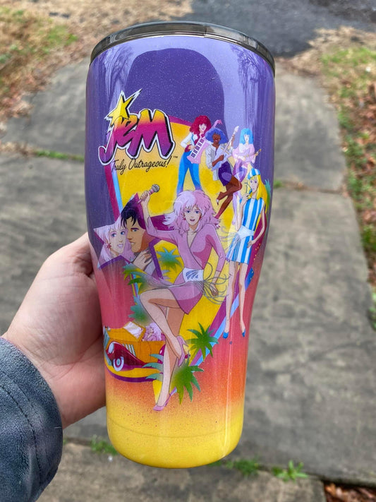 80’s Cartoon Truly Outrageous tumbler