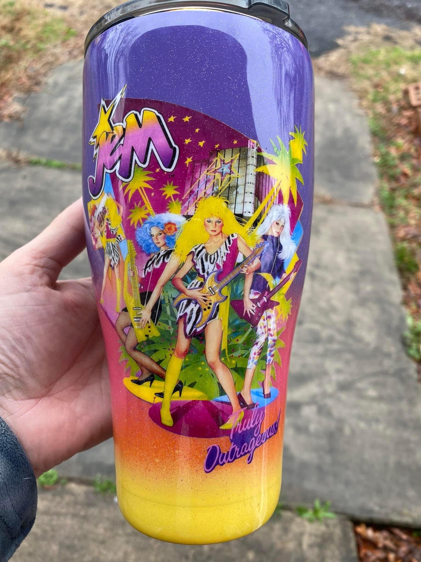 80’s Cartoon Truly Outrageous tumbler