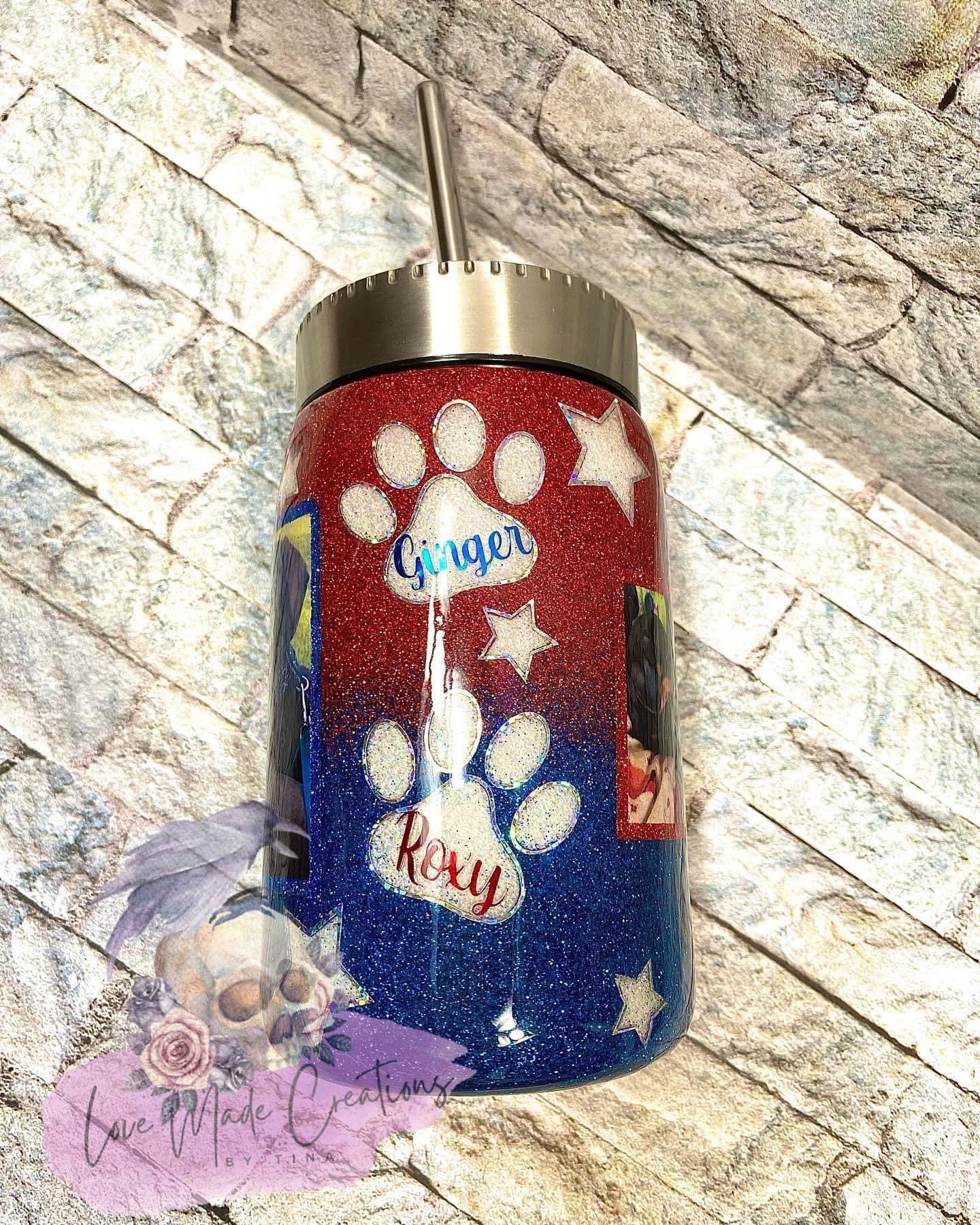 Dog Paw Tumbler