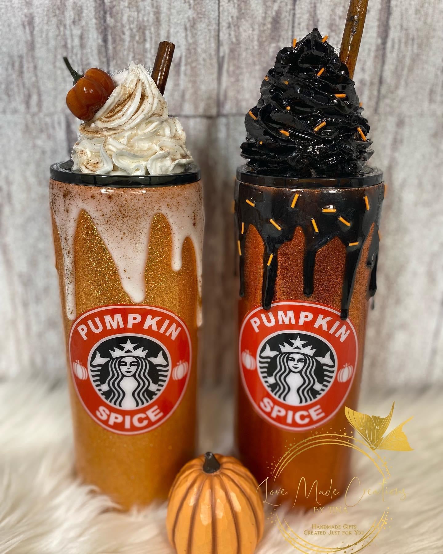 Pumpkin Spice Drip Tumbler