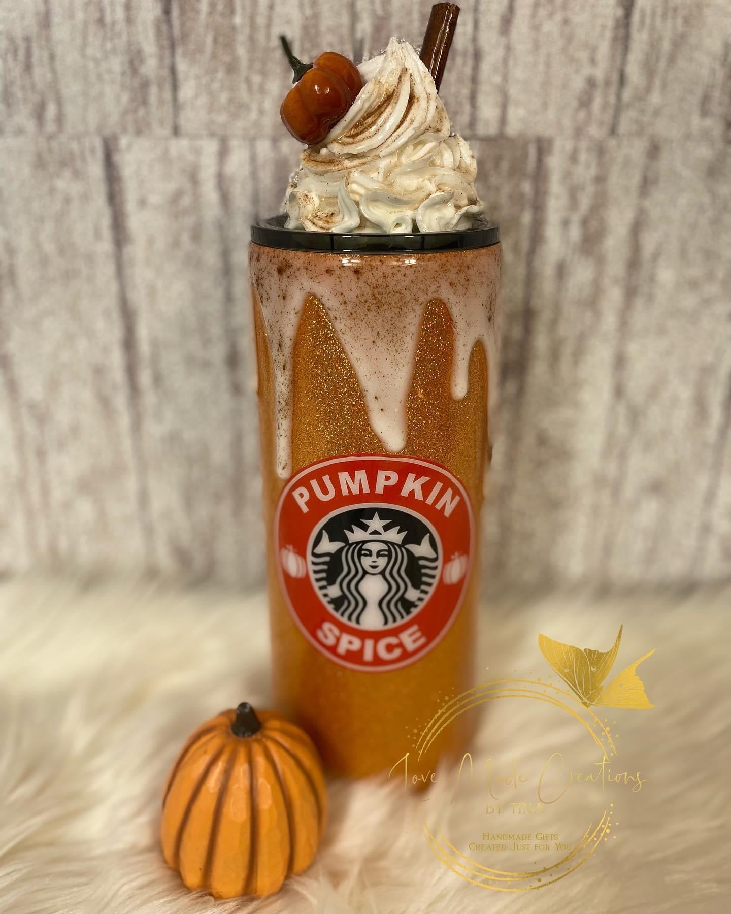 Pumpkin Spice Drip Tumbler