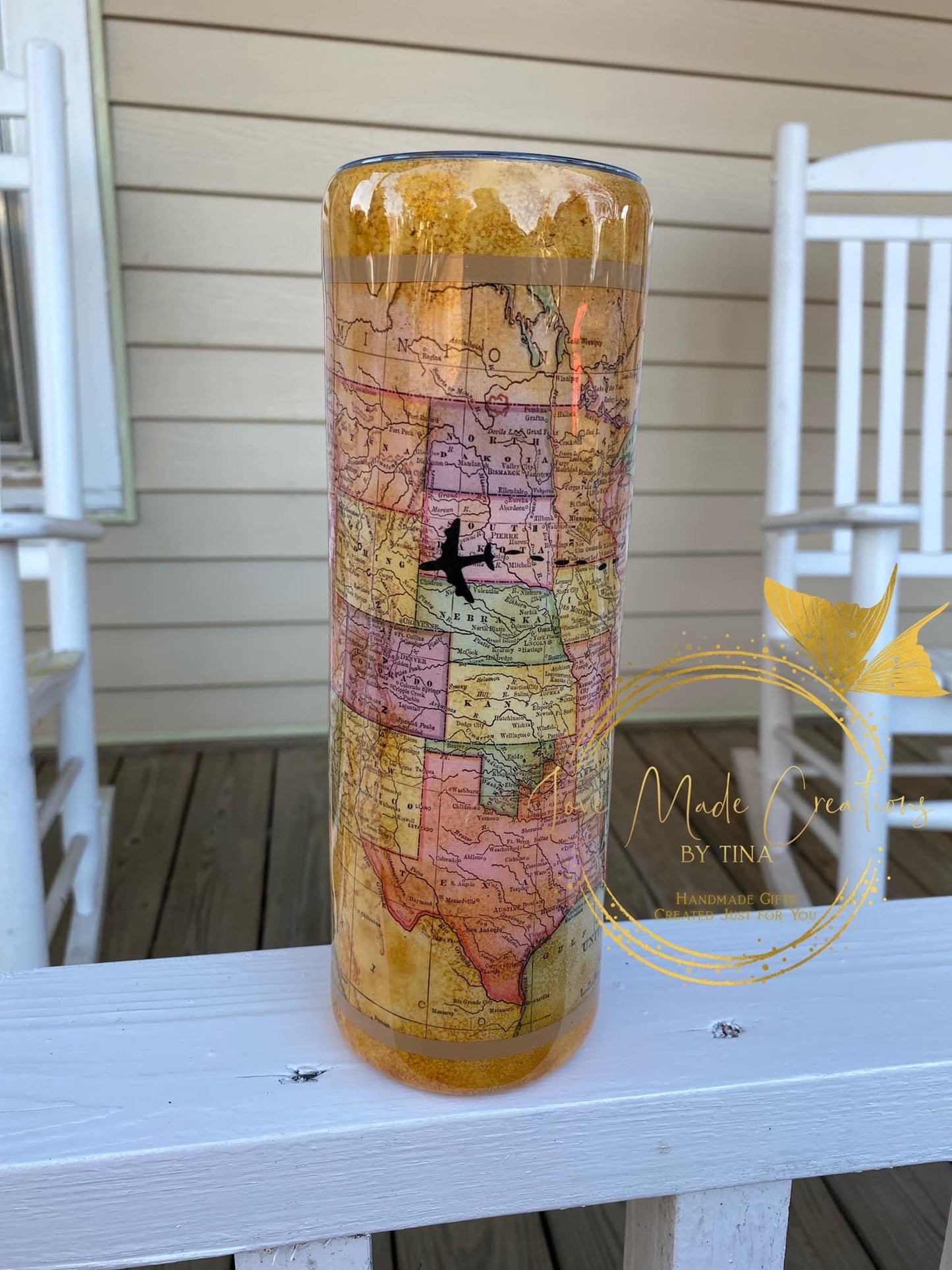 Not All Are Lost Map Tumbler