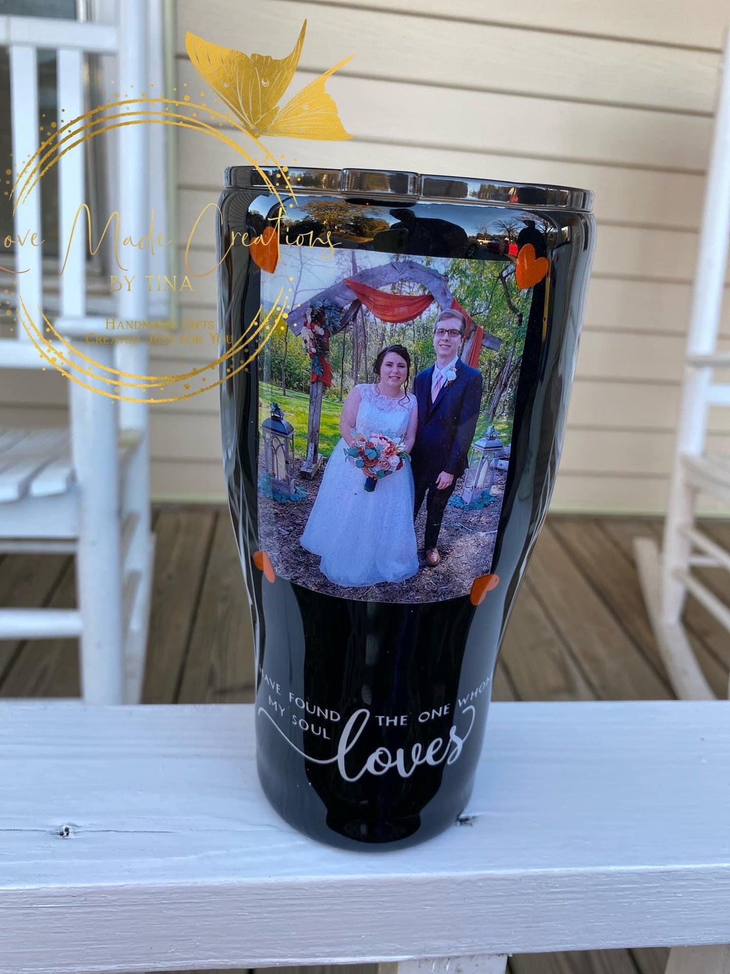 Whom My Soul Loves Wedding Tumbler