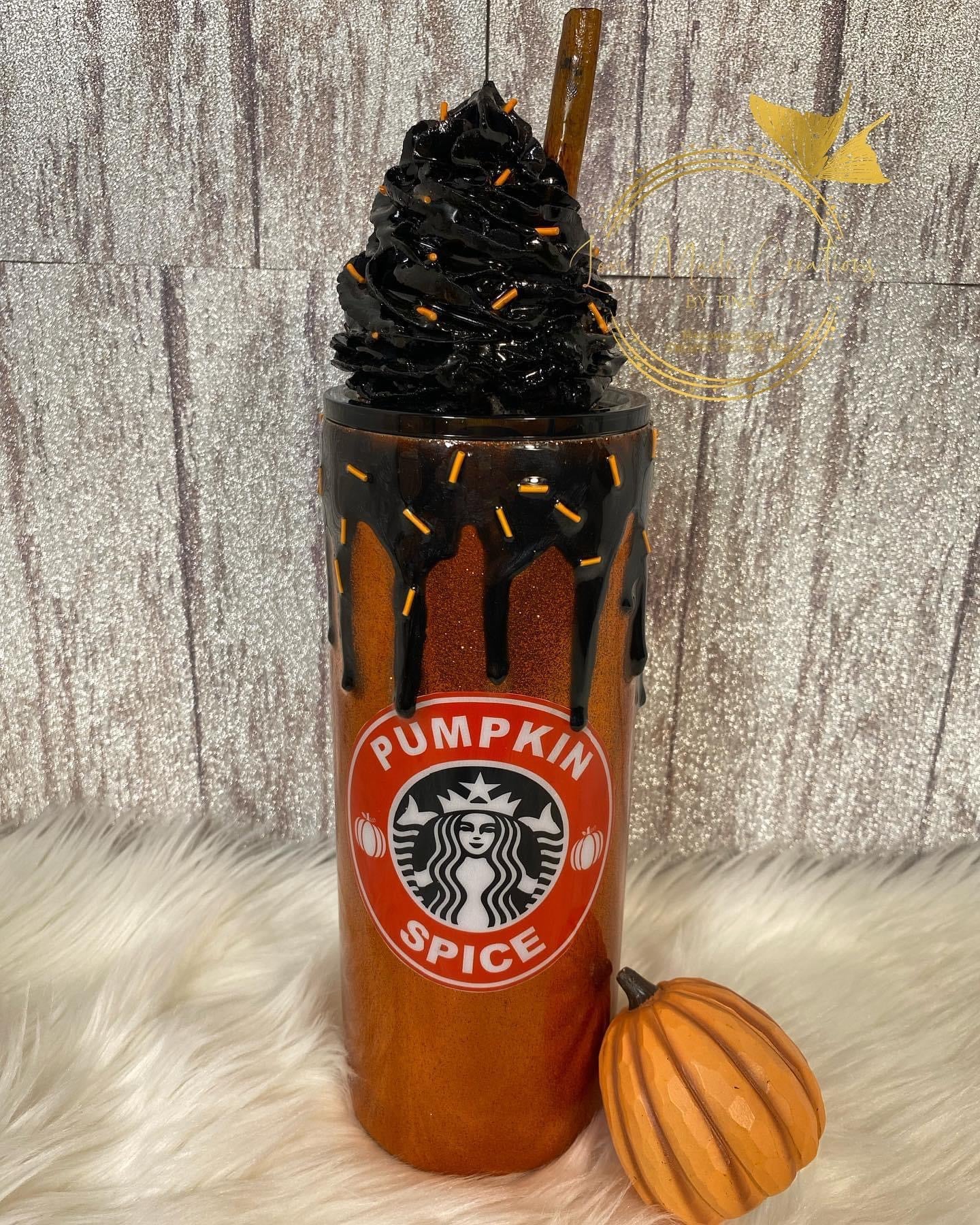 Pumpkin Spice Drip Tumbler