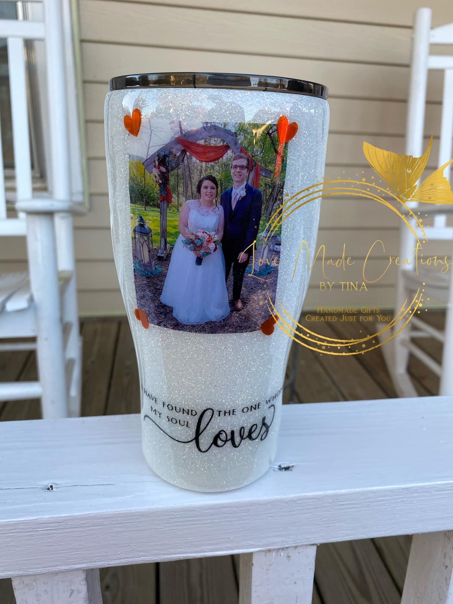 Whom My Soul Loves Wedding Tumbler