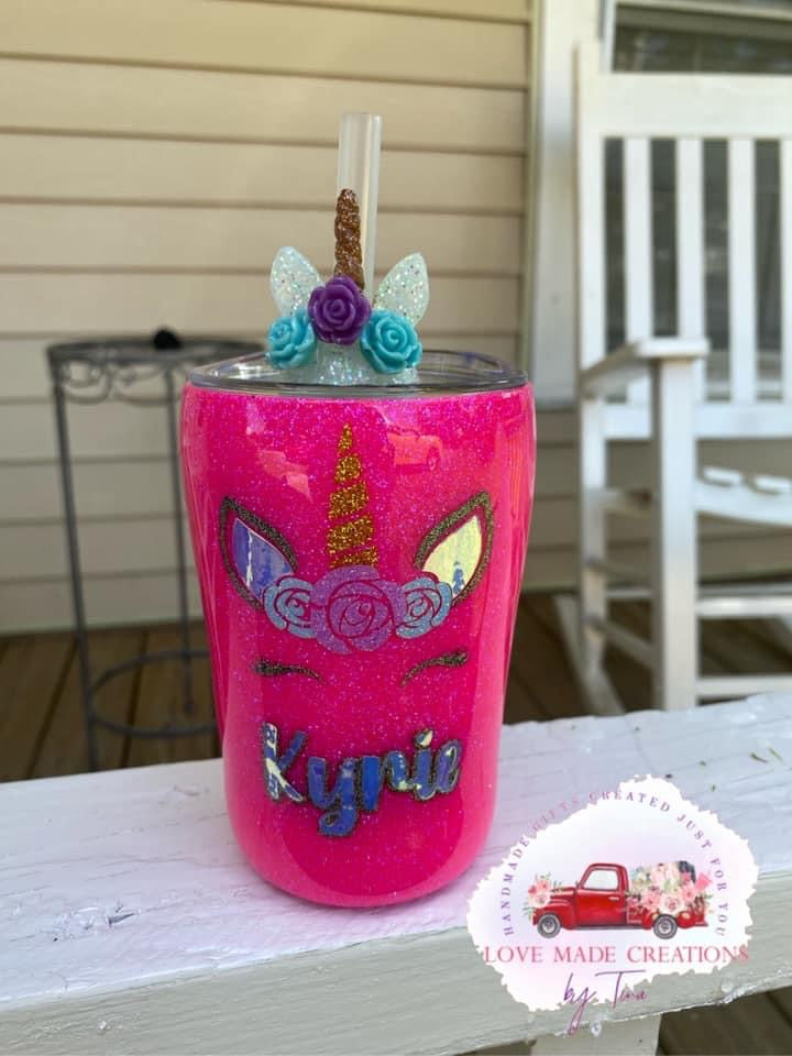 Kids Unicorn or Dinosaur Tumbler