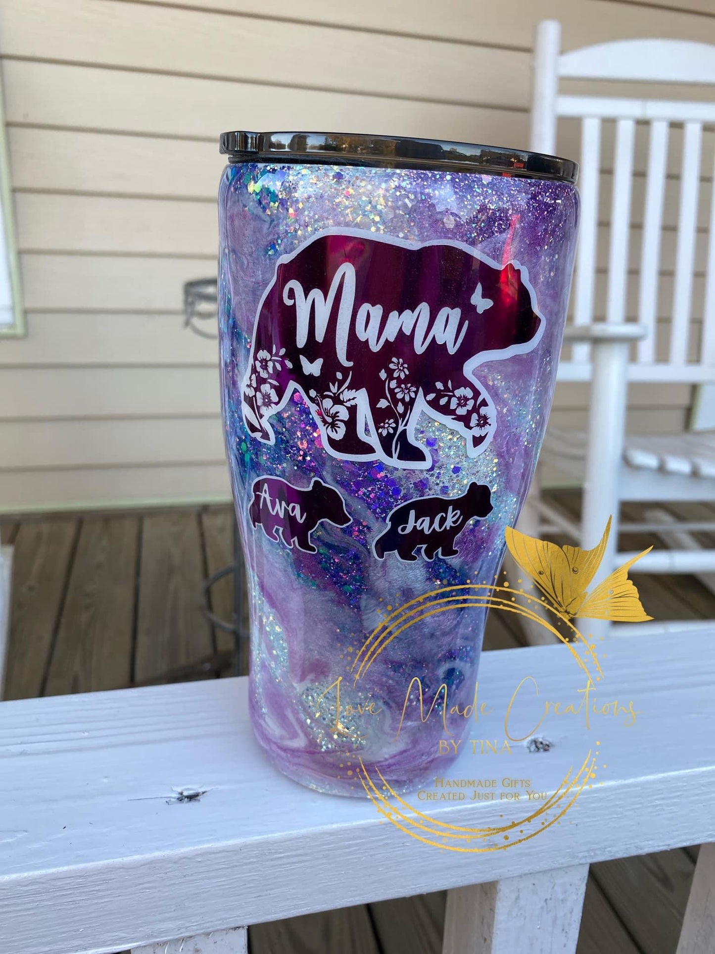 Mama Bear Milky Way Tumbler